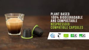 Plant Based Biodegradable and Compostable Coffee Capsules